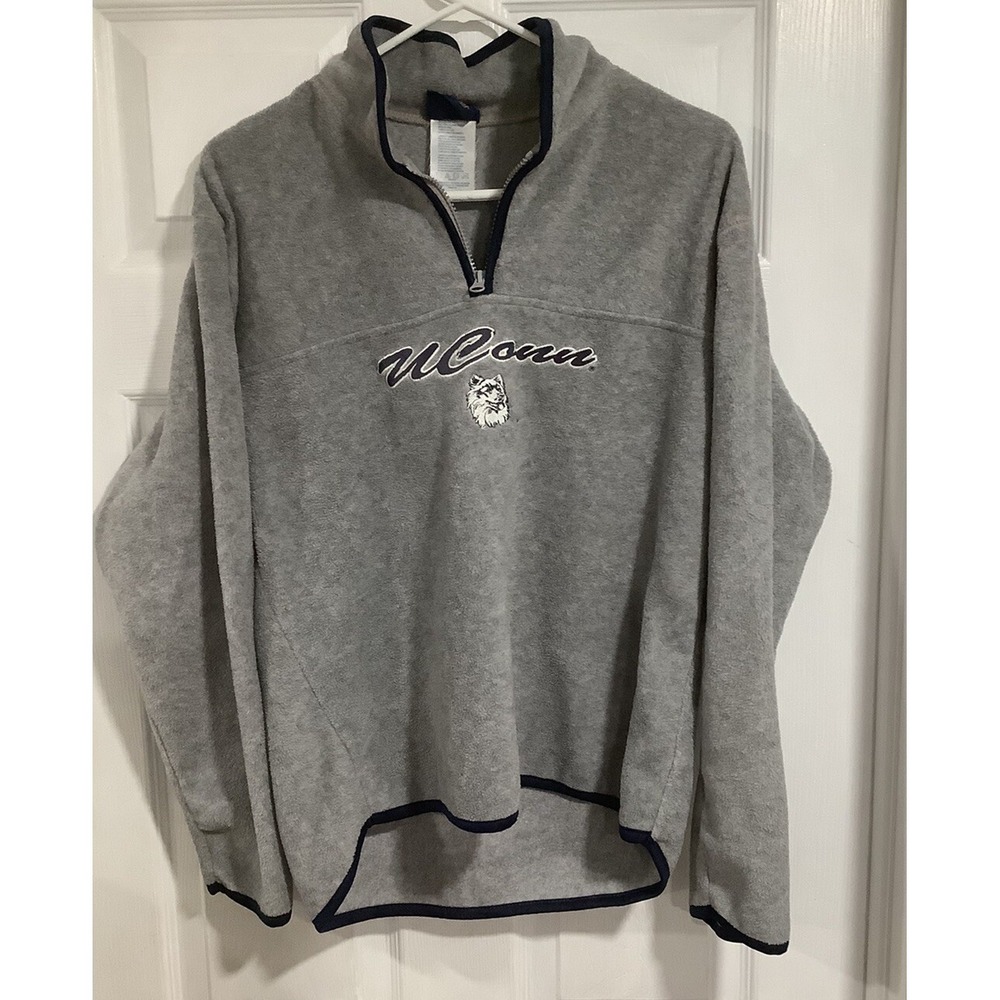Women's Joy Athletic for Her UConn  Fleece Pullover Sz L